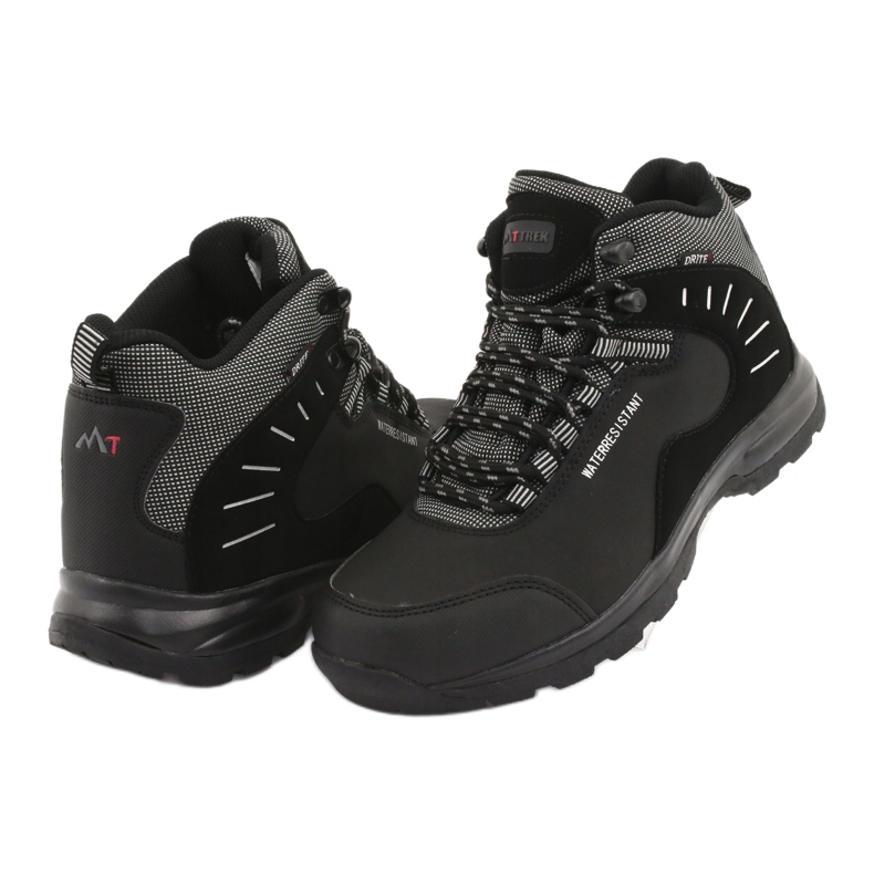 Trekking nero Mttrek 011 legato grigio 3