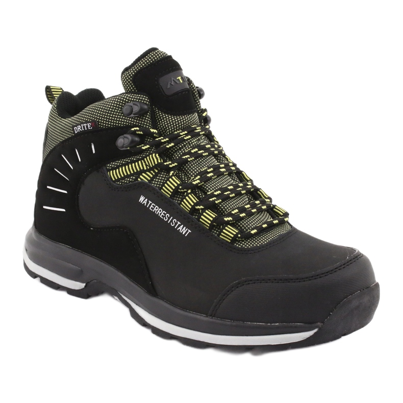 Trekking nero MtTrek 011 legato verde 1