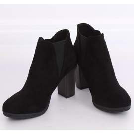 Stivali neri con tacco alto H9261 Negro nero 2
