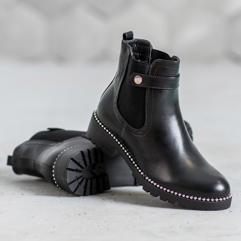Seastar Stivaletti Chelsea neri nero 1