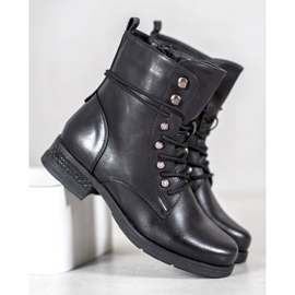 SHELOVET Stivali in ecopelle nero 1