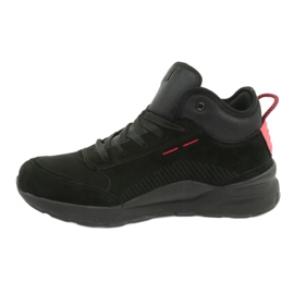 McKey High Men's Sports Scarpe Black Suede 1068 nero 2
