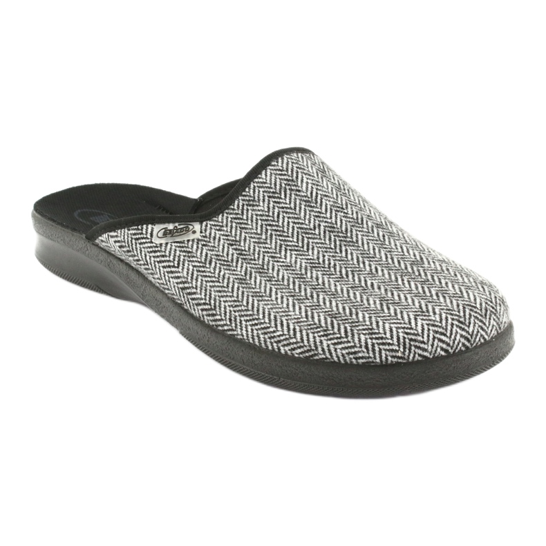 Scarpe da uomo Befado pu 548M023 nero grigio 1