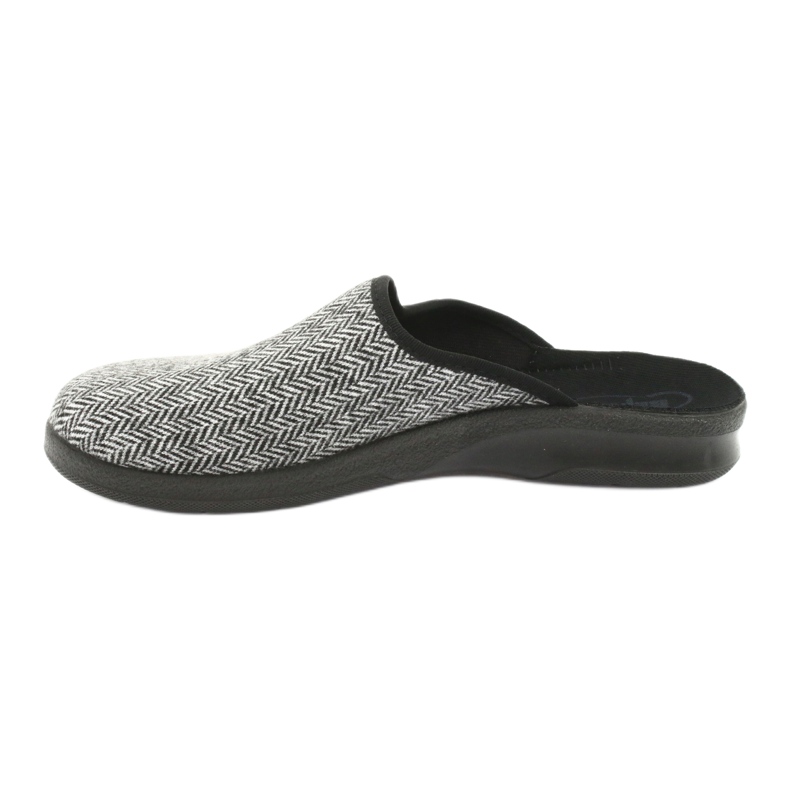 Scarpe da uomo Befado pu 548M023 nero grigio 2