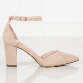 Eleganti décolleté VINCEZA beige 1