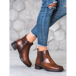 Filippo Stivali Marroni Con Ecopelle marrone 1