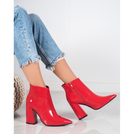 Seastar Stivali laccati rossi rosso 1