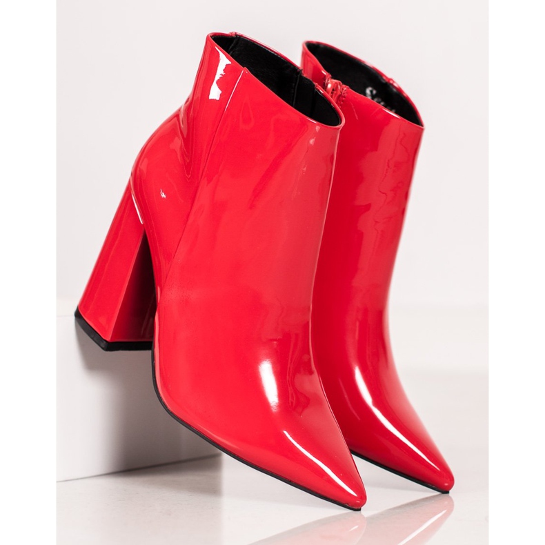 Seastar Stivali laccati rossi rosso 2