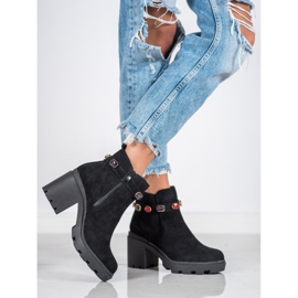 Seastar Stivali sulla piattaforma nero 1