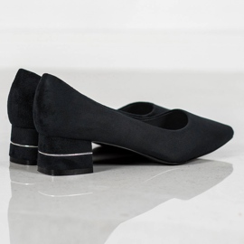 Goodin Décolleté con cintura decorativa nero 2