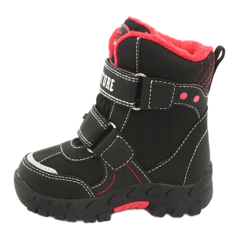 American Club Stivali americani con membrana RL35 nera nero rosso 2