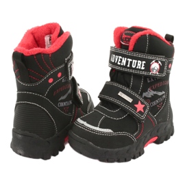 American Club Stivali americani con membrana RL35 nera nero rosso 3