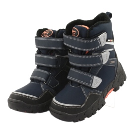 American Club Stivali con membrana americana RL32 blu navy arancia 3