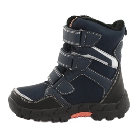 American Club Stivali con membrana americana RL32 blu navy arancia 2