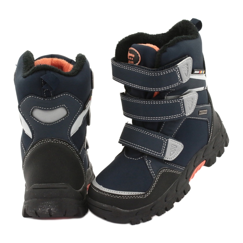 American Club Stivali con membrana americana RL32 blu navy arancia 4