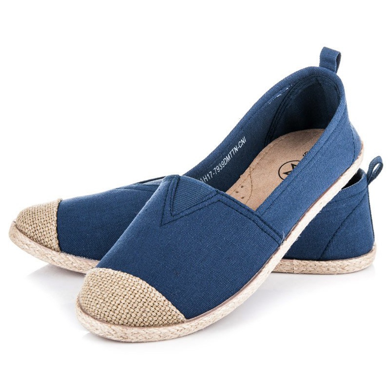Mckeylor Ballerine espadrillas blu 1