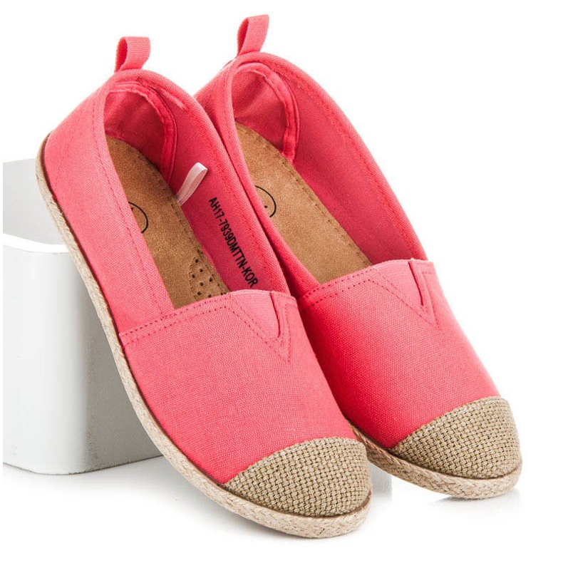 Mckeylor Ballerine espadrillas rosa 1