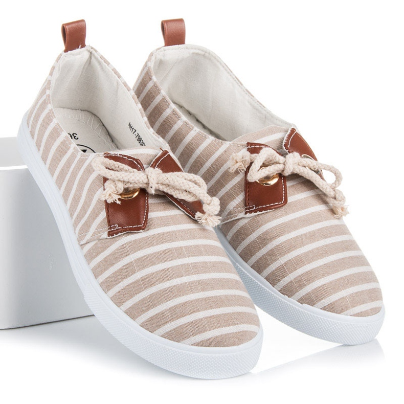 Mckeylor Sneakers a coste marrone 1