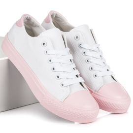 Sneakers da donna bianca 2