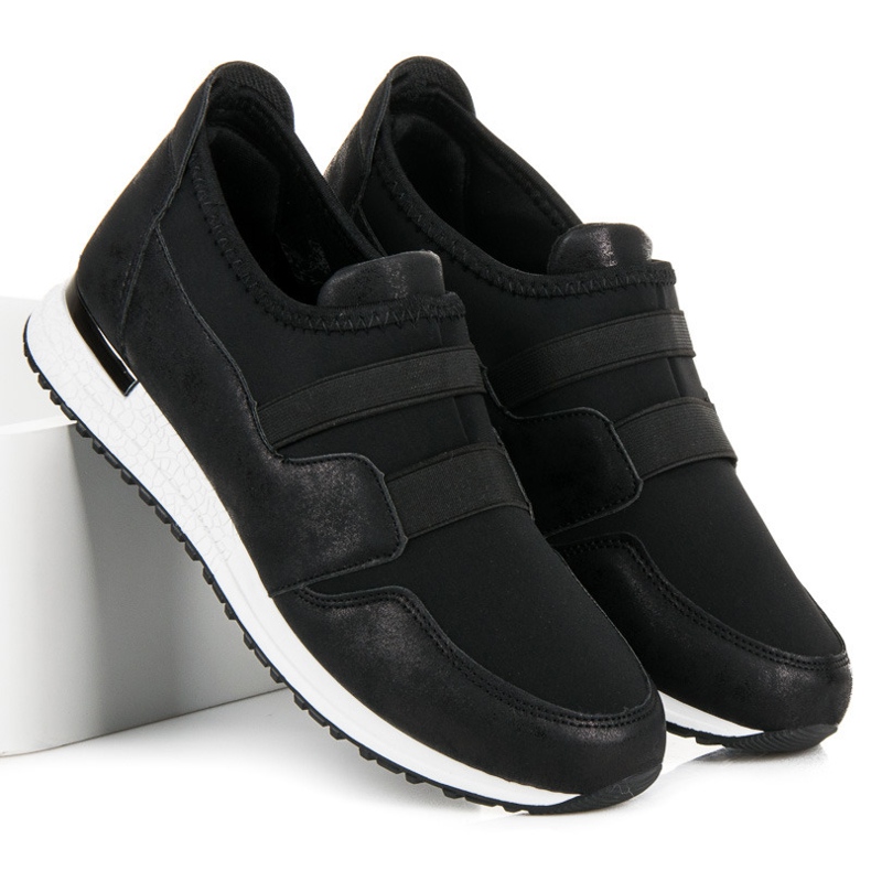Sergio Todzi Scarpe senza lacci da donna nero 1