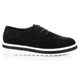 Scarpe in camoscio nero 2