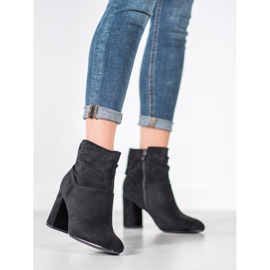 SHELOVET Stivali classici con tacco alto nero 2