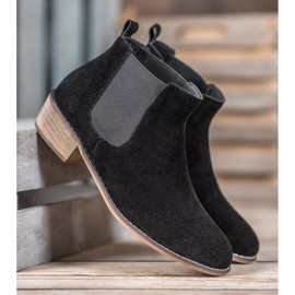 Goodin Stivaletti Chelsea in pelle nero 1