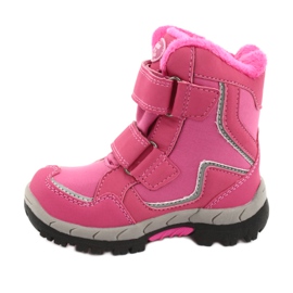 Stivali American Club con membrana HL28 farfalle rosa bianco nero 2