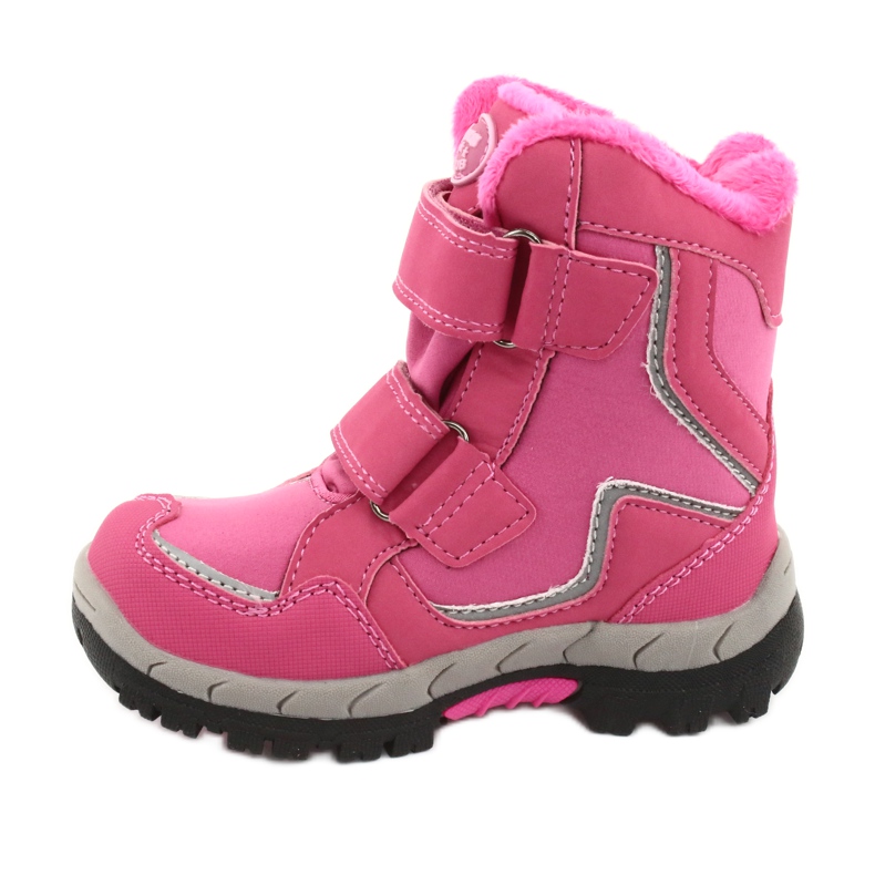 Stivali American Club con membrana HL28 farfalle rosa bianco nero 2