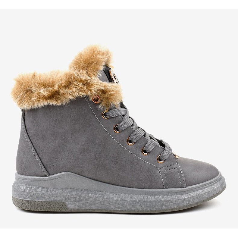 Sneakers grigio caldo TL135-3 2