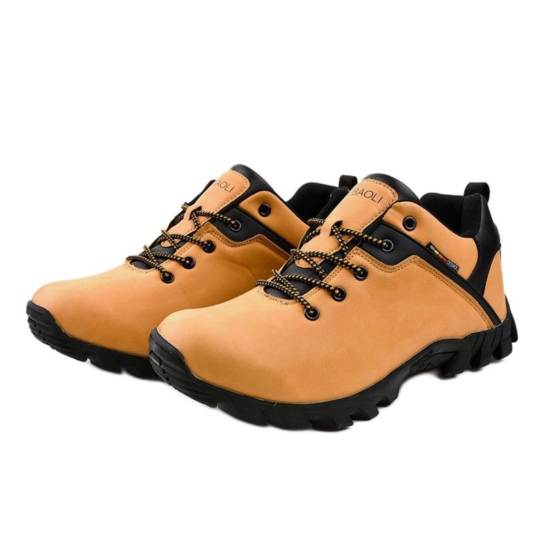 2019B scarpe da trekking gialle marrone nero 1