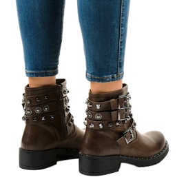 Stivali isolanti marroni 77-8 verde 2