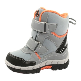 Stivali American Club con membrana RL34 grigia nero arancia grigio 2