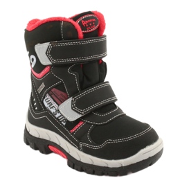 Stivali American Club con membrana RL34 neri nero rosso 1