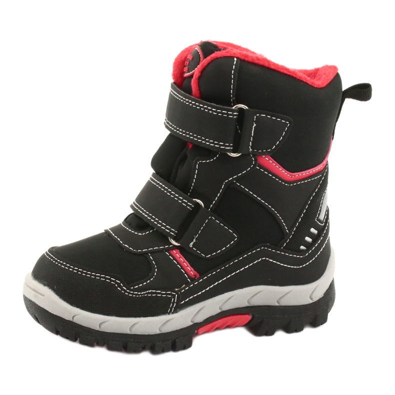 Stivali American Club con membrana RL34 neri nero rosso 2