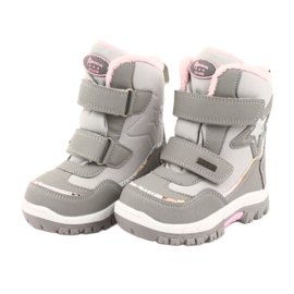 Stivali American Club con membrana Star RL37 rosa grigio 3