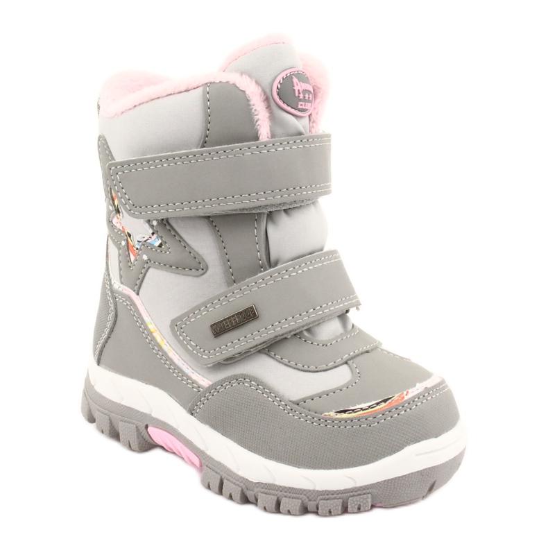 Stivali American Club con membrana Star RL37 rosa grigio 1