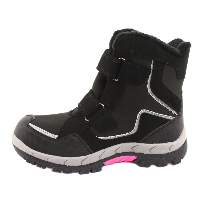 American Club Stivali a membrana americani HL26 nero rosa grigio 2