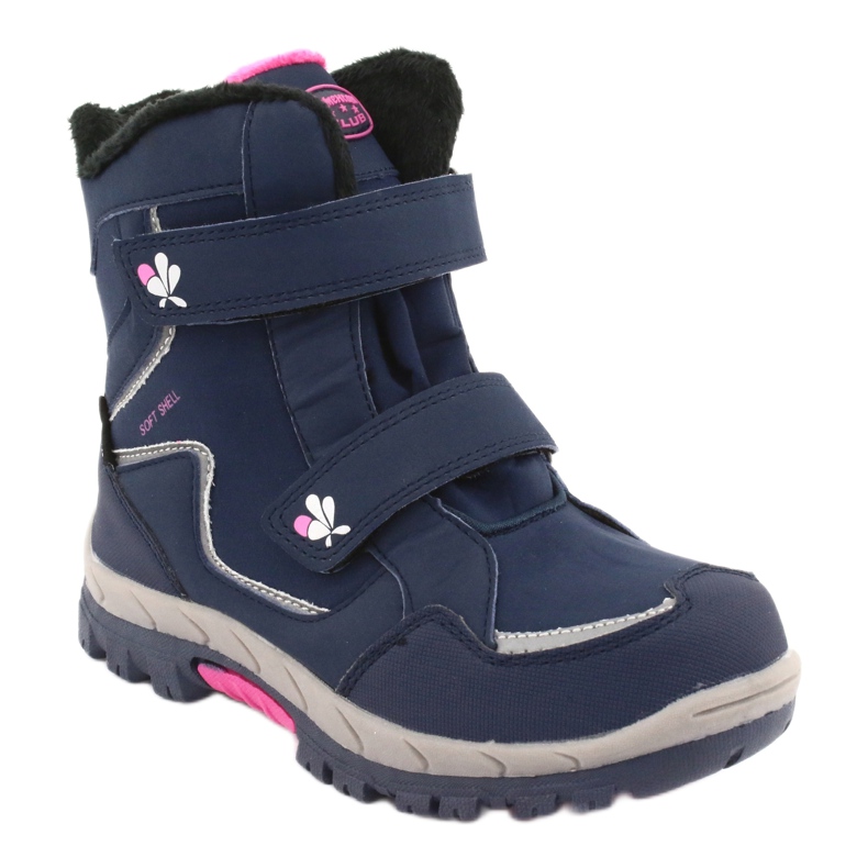 American Club Stivali a membrana americani HL26 blu navy rosa 1