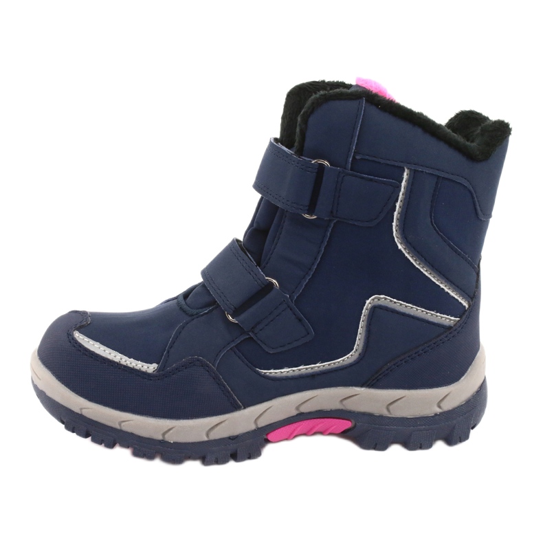 American Club Stivali a membrana americani HL26 blu navy rosa 2