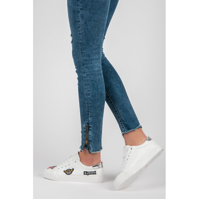 Seastar Sneakers Army Con Toppe bianca 1