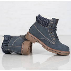 Goodin Cacciatori di pelli con pelle di pecora blu 1