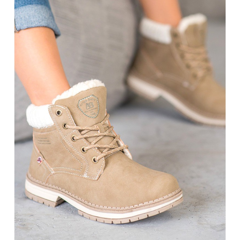 Arrigo Bello Trapper alla moda marrone 1