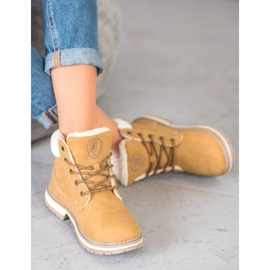 Arrigo Bello Trapper alla moda giallo 1