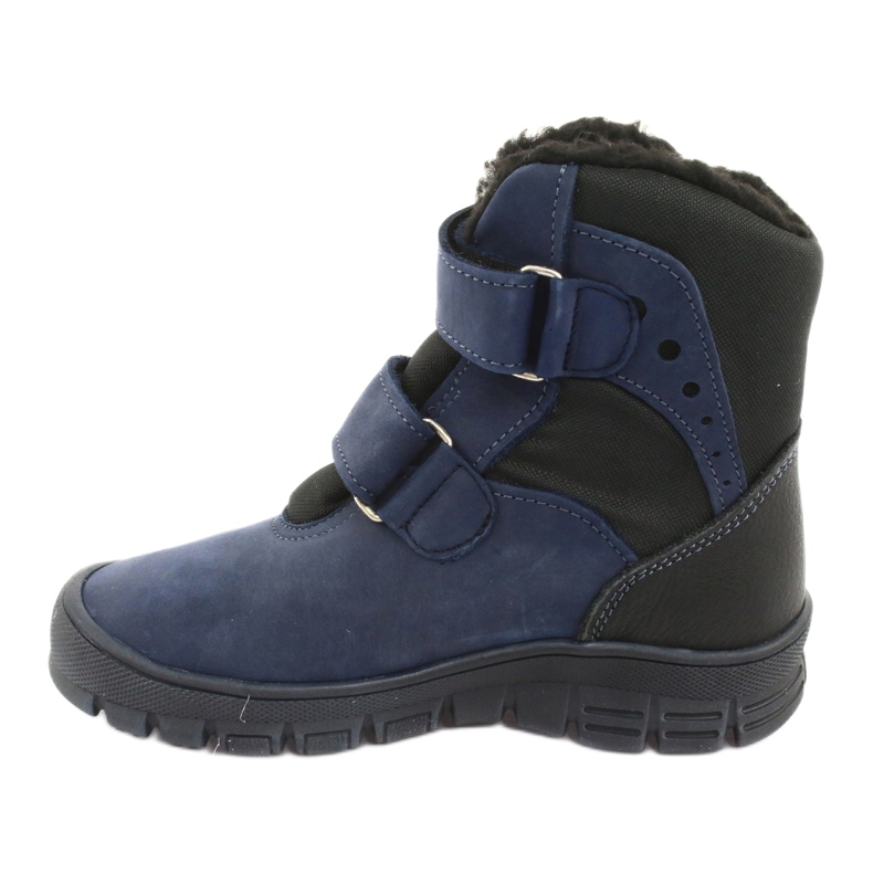 Mazurek Stivali in pelle con membrana 1351 blu navy/membrana nera 2