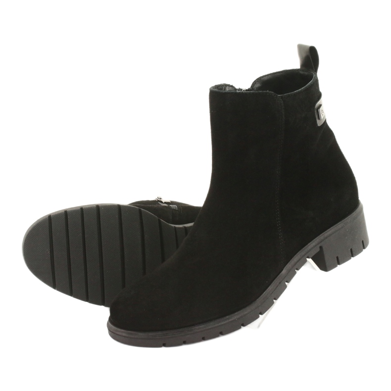 Arka Stivali da donna in pelle scamosciata isolata 7202 nero 5