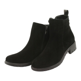Arka Stivali da donna in pelle scamosciata isolata 7202 nero 3