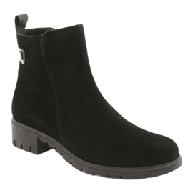 Arka Stivali da donna in pelle scamosciata isolata 7202 nero 1