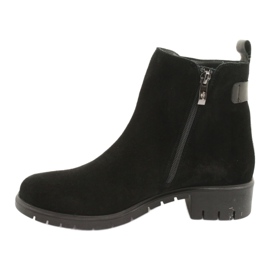 Arka Stivali da donna in pelle scamosciata isolata 7202 nero 2