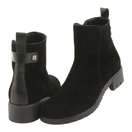 Arka Stivali da donna in pelle scamosciata isolata 7202 nero 4